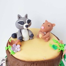 Sugar 3-D Woodland Animals