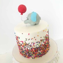 Elephant Circus Cake