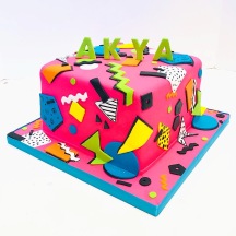 90s-theme-cake